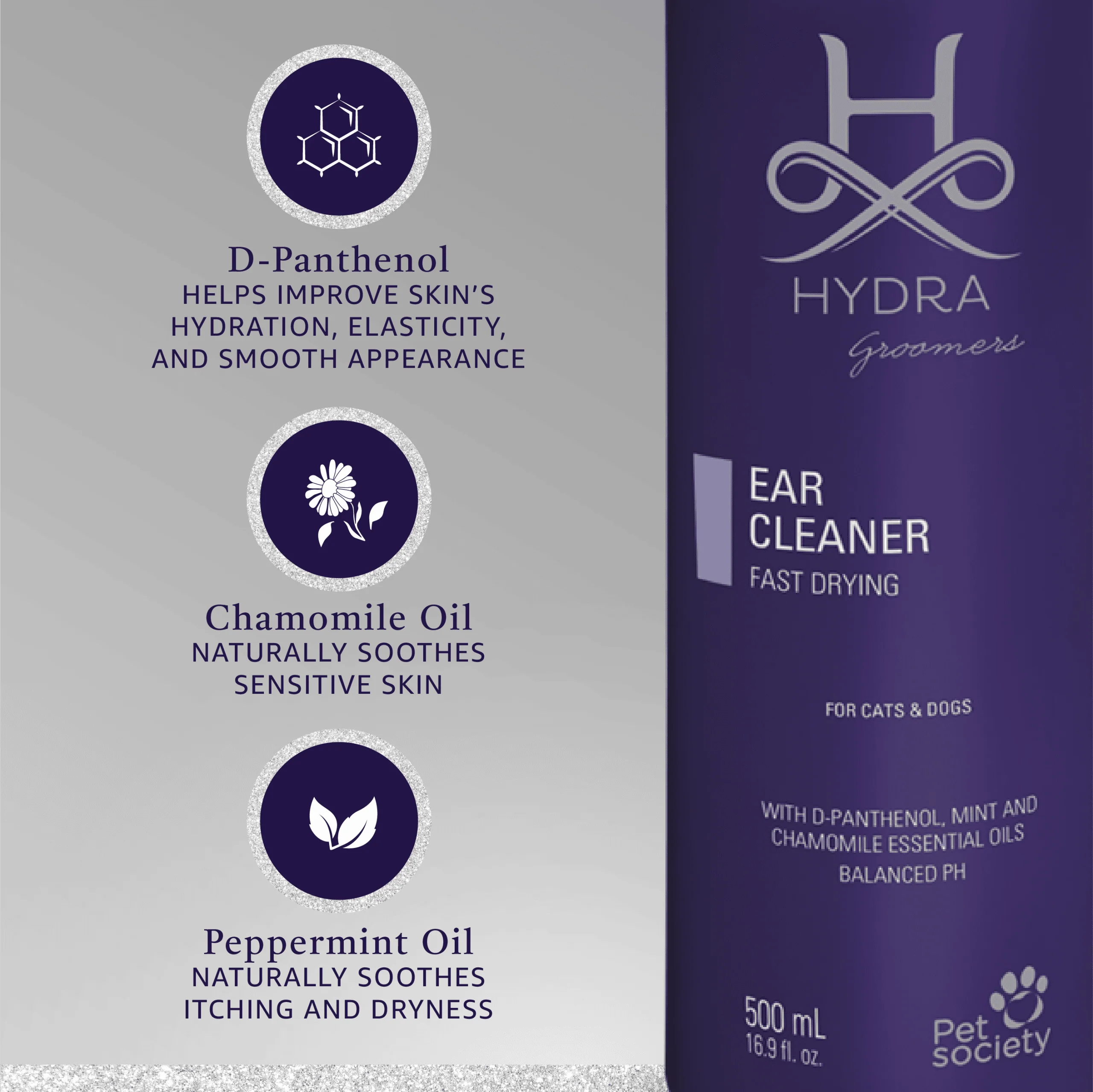 Flushable Ear Cleaner for Dogs and Cats by Hydra - Image 2