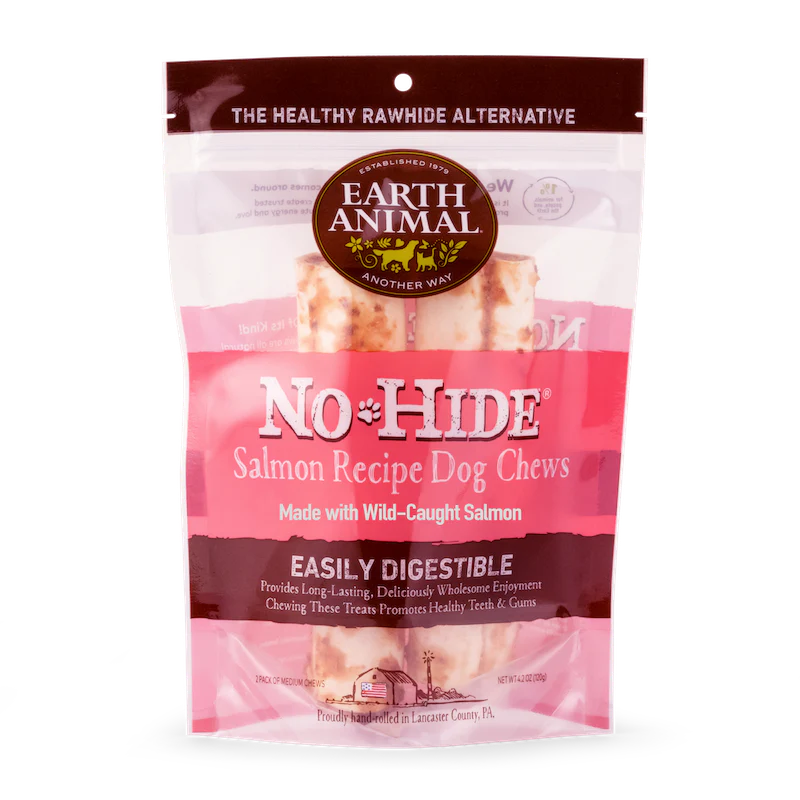 Earth Animal No Hide Medium Salmon Dog Rolls (2pk) (4.2oz)