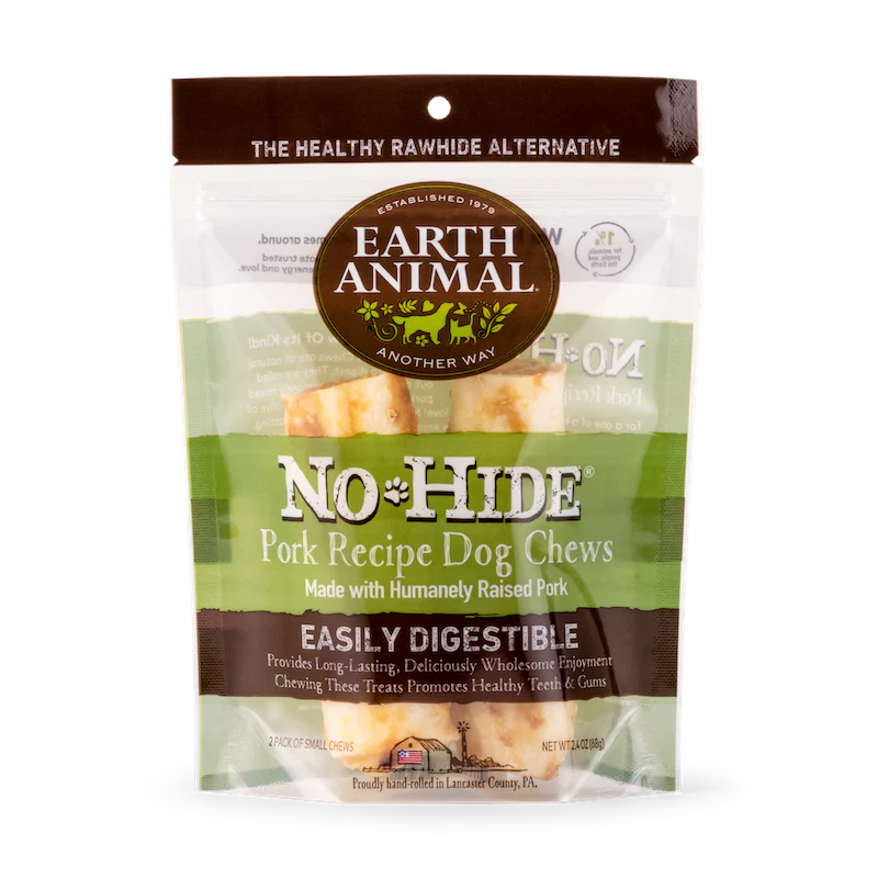 Earth Animal No Hide Small Pork Dog Rolls (2pk) (2.4oz)