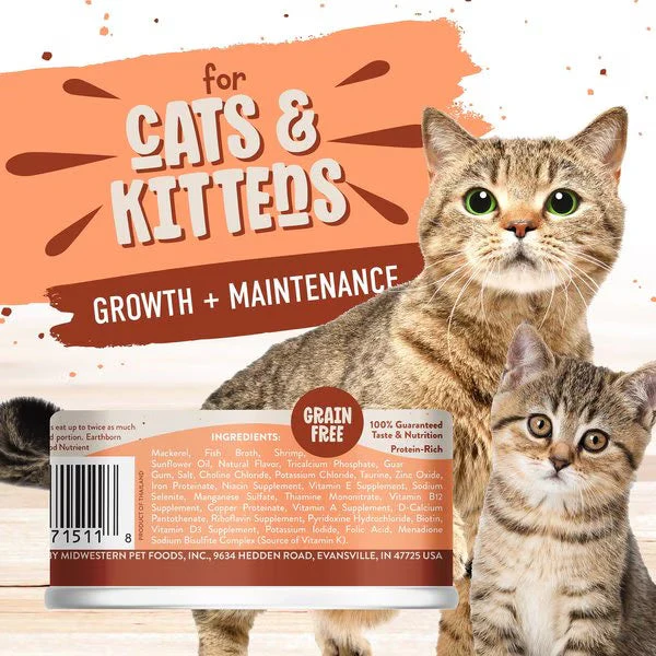 Earthborn Grain Free All Life Stages Catalina Catch Wet Cat Food - Image 2