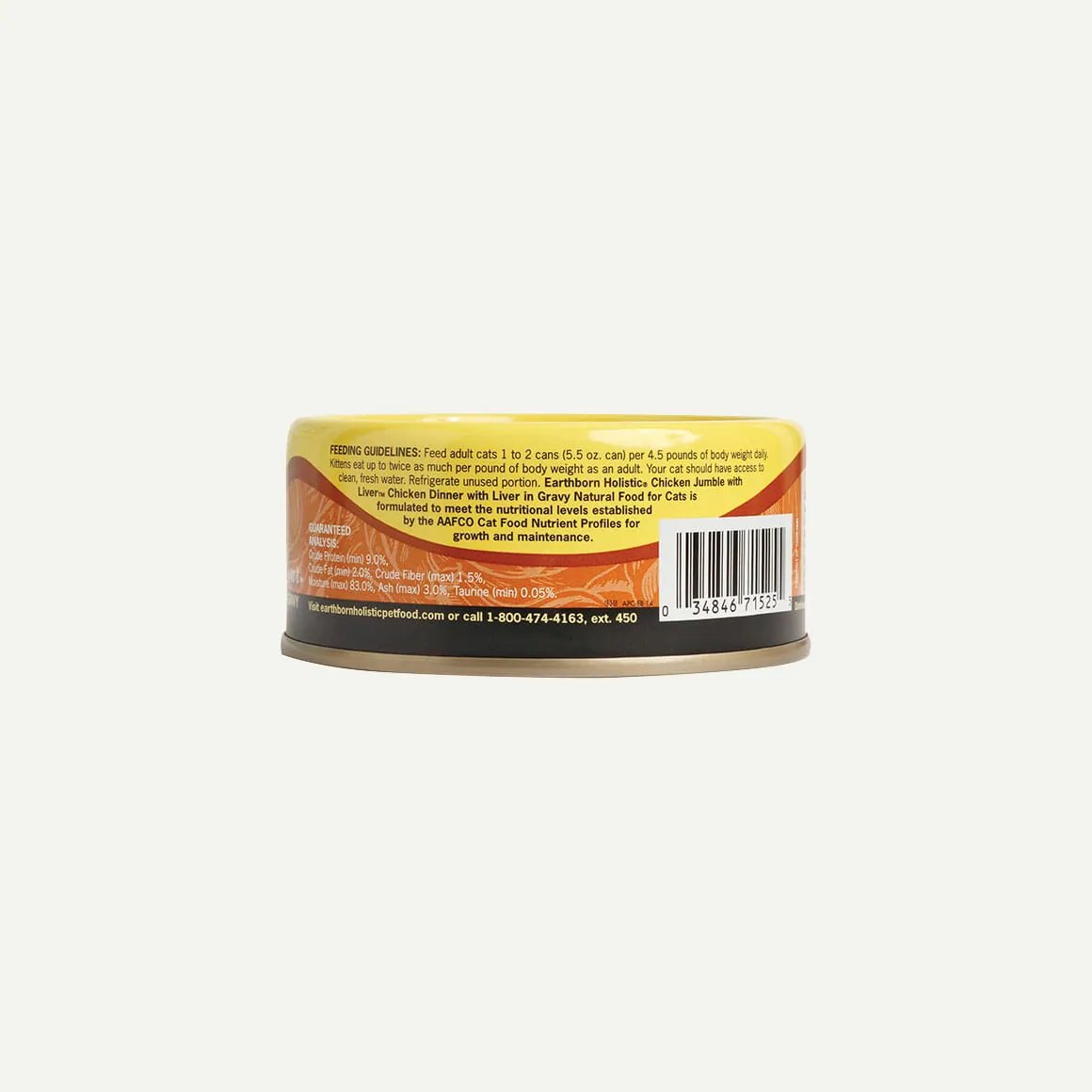 Earthborn Grain Free All Life Stages Chicken Jumble Wet Cat Food (5.5oz) - Image 2