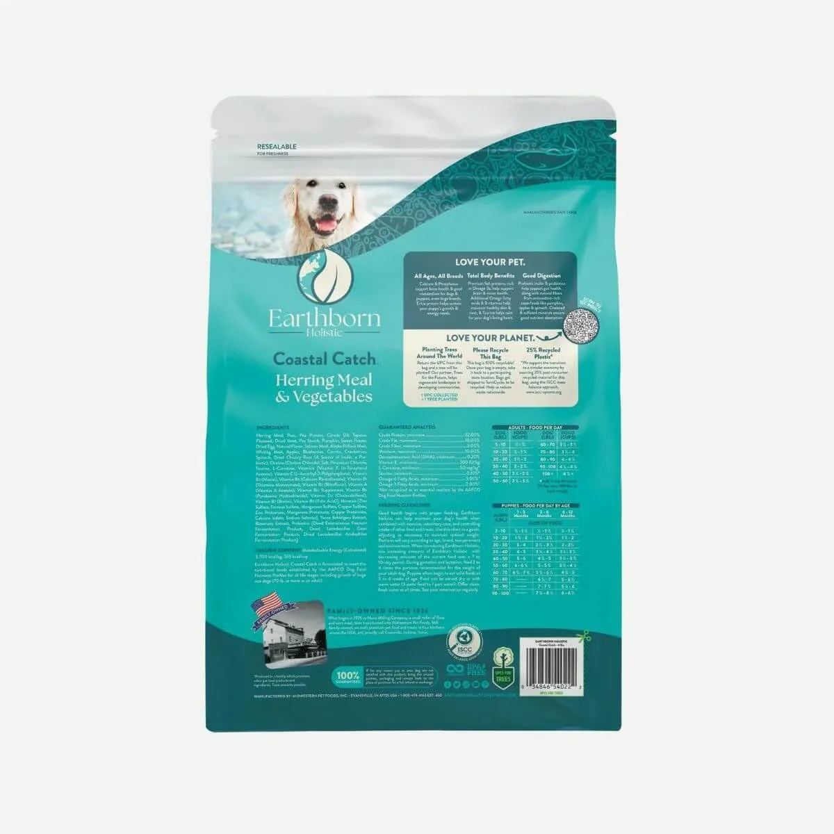 Earthborn Grain Free All Life Stages Coastal Catch Dry Dog Food - Image 2