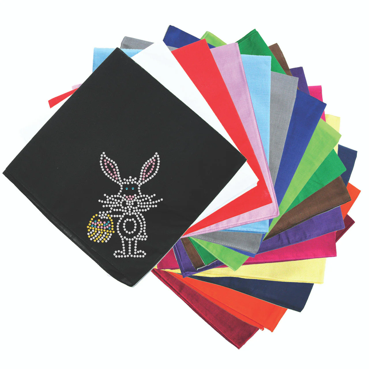 Easter Bunny with Basket - Bandanna - Image 17