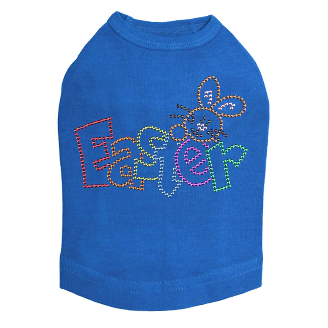Easter with Bunny (Large) - Dog Tank - Image 10
