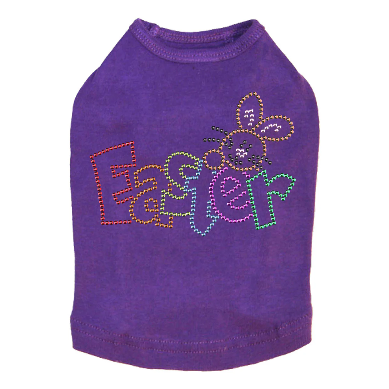 Easter with Bunny (Large) - Dog Tank - Image 8