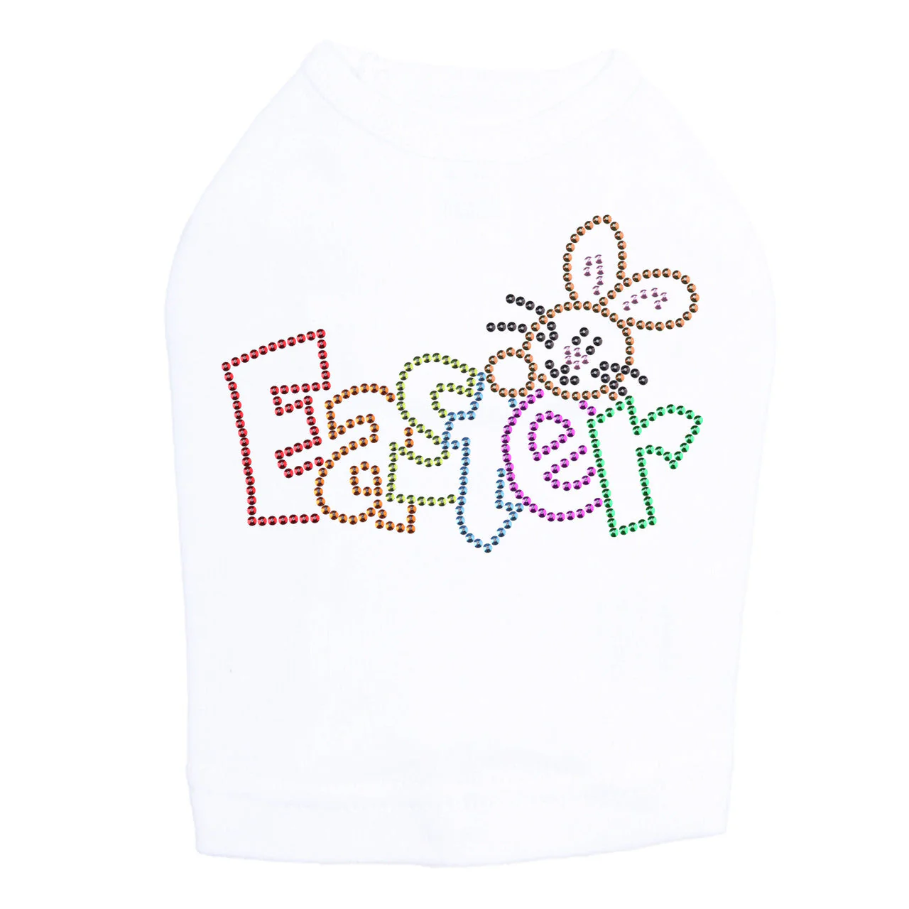 Easter with Bunny (Large) - Dog Tank - Image 9