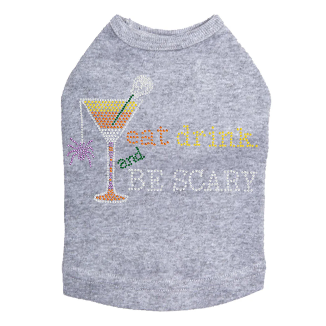 Eat, Drink & be Scary- Dog Tank - Image 11