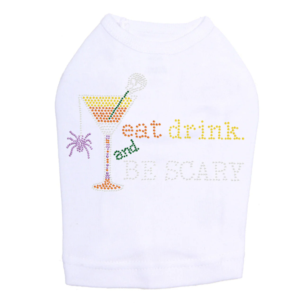 Eat, Drink & be Scary- Dog Tank - Image 4