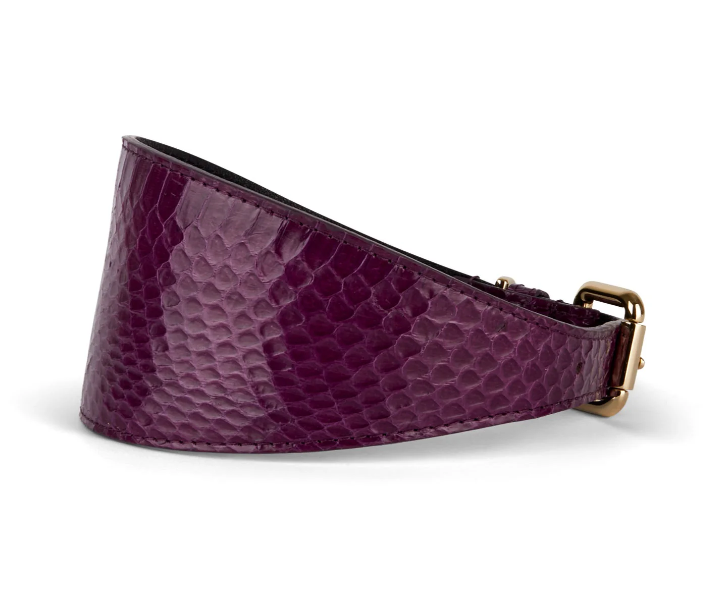 Eggplant Purple Snake 3” Wide Style - Image 3