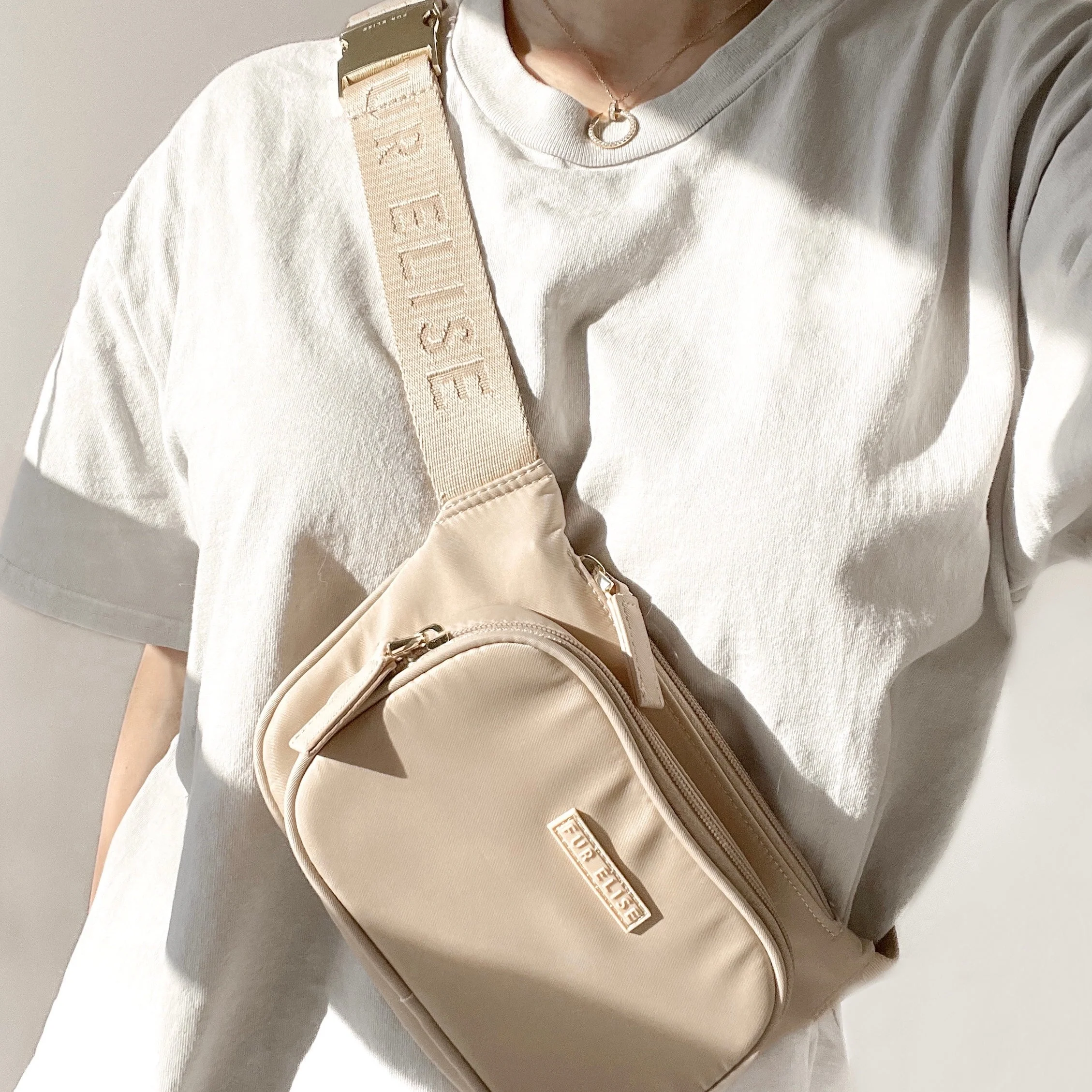 Elise Belt Bag - Sand - Image 7