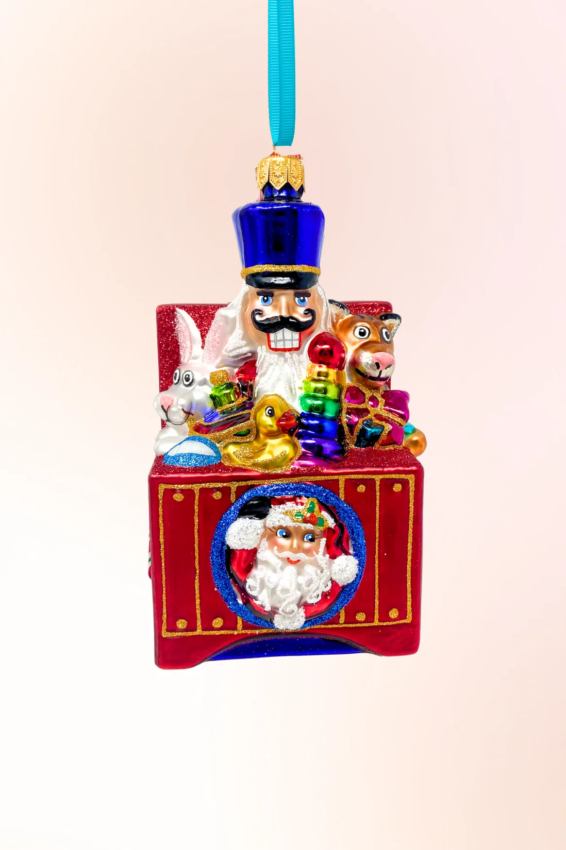 Erik's Toy Box Polish Glass Christmas Ornament