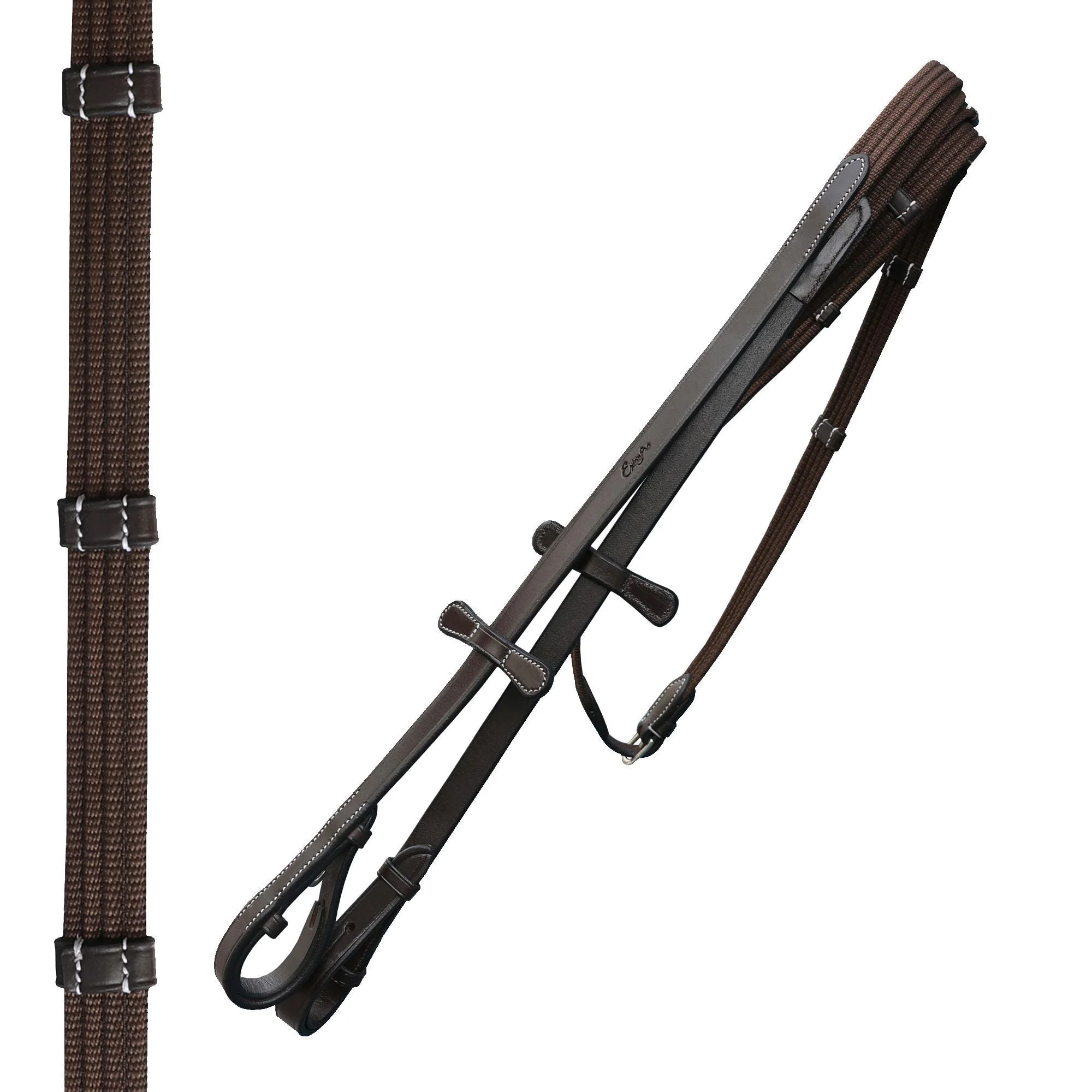 ExionPro Anatomical Dressage Bridle with Reins - Image 6