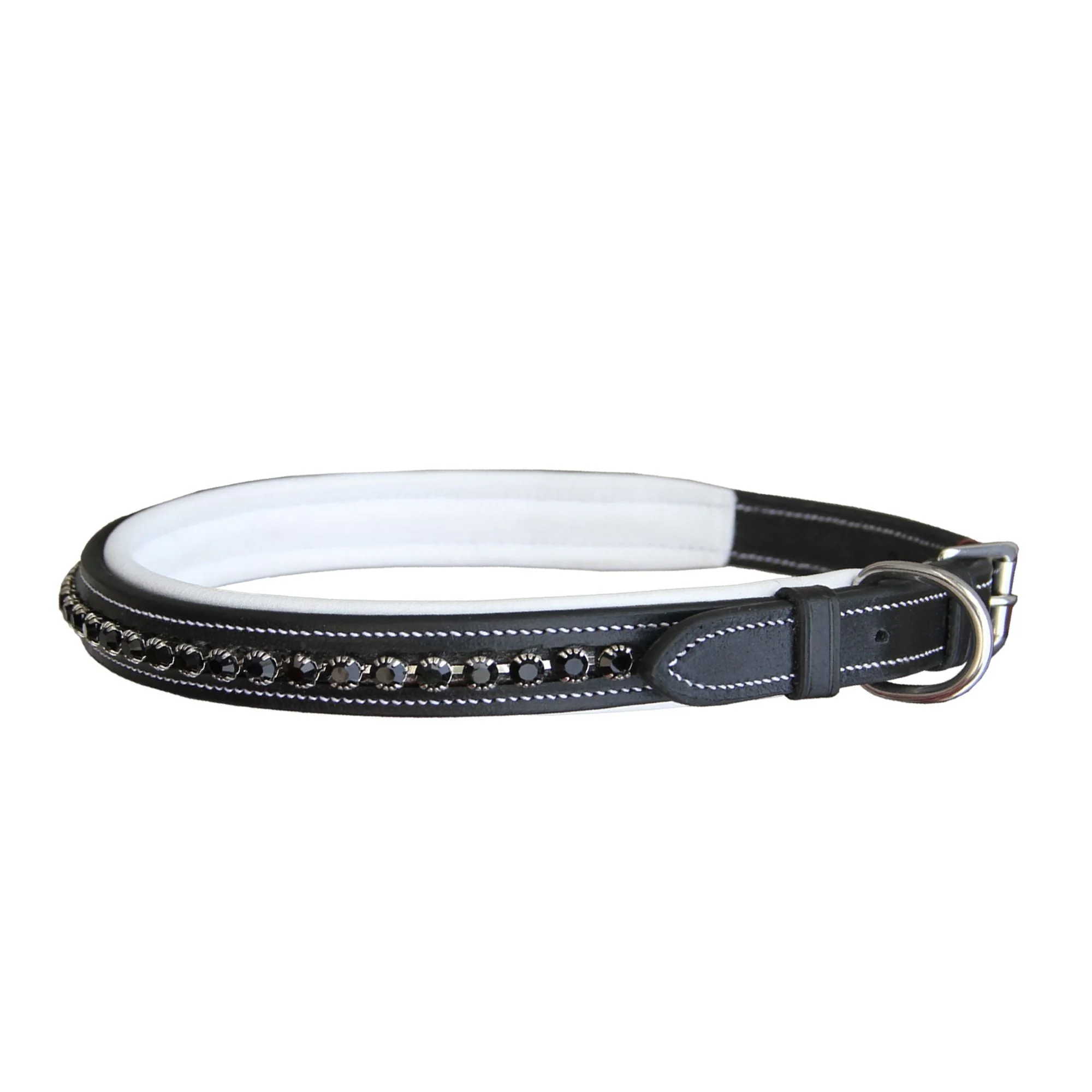 ExionPro Black Bling Dog Collar - Image 2