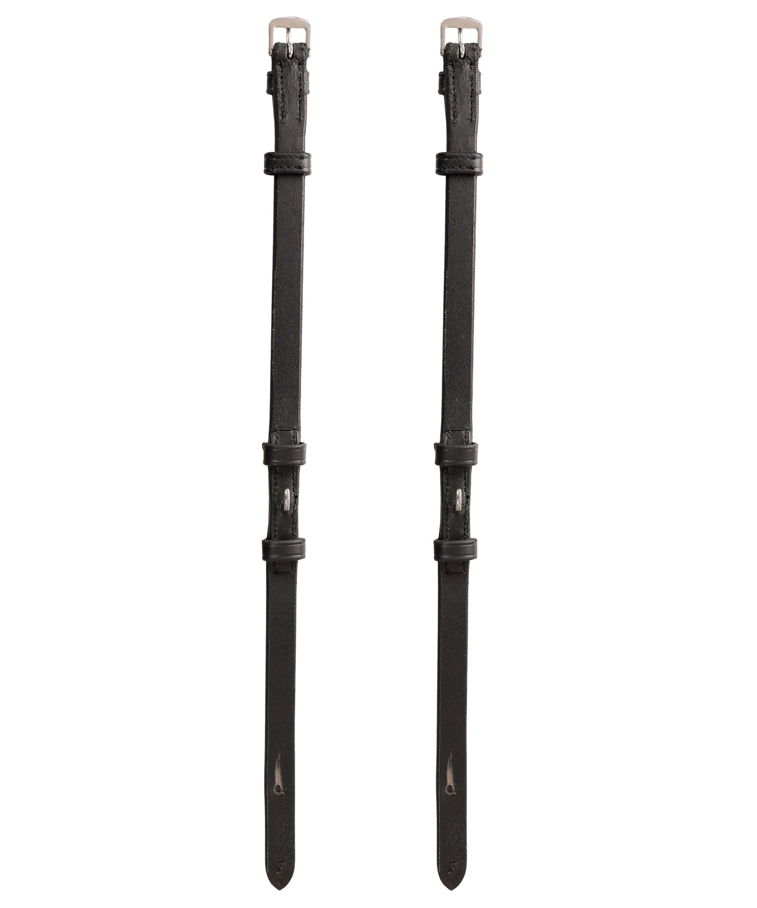 ExionPro Bridle Cheek Pieces With Hook Fastening - Matching Stitching - Image 7