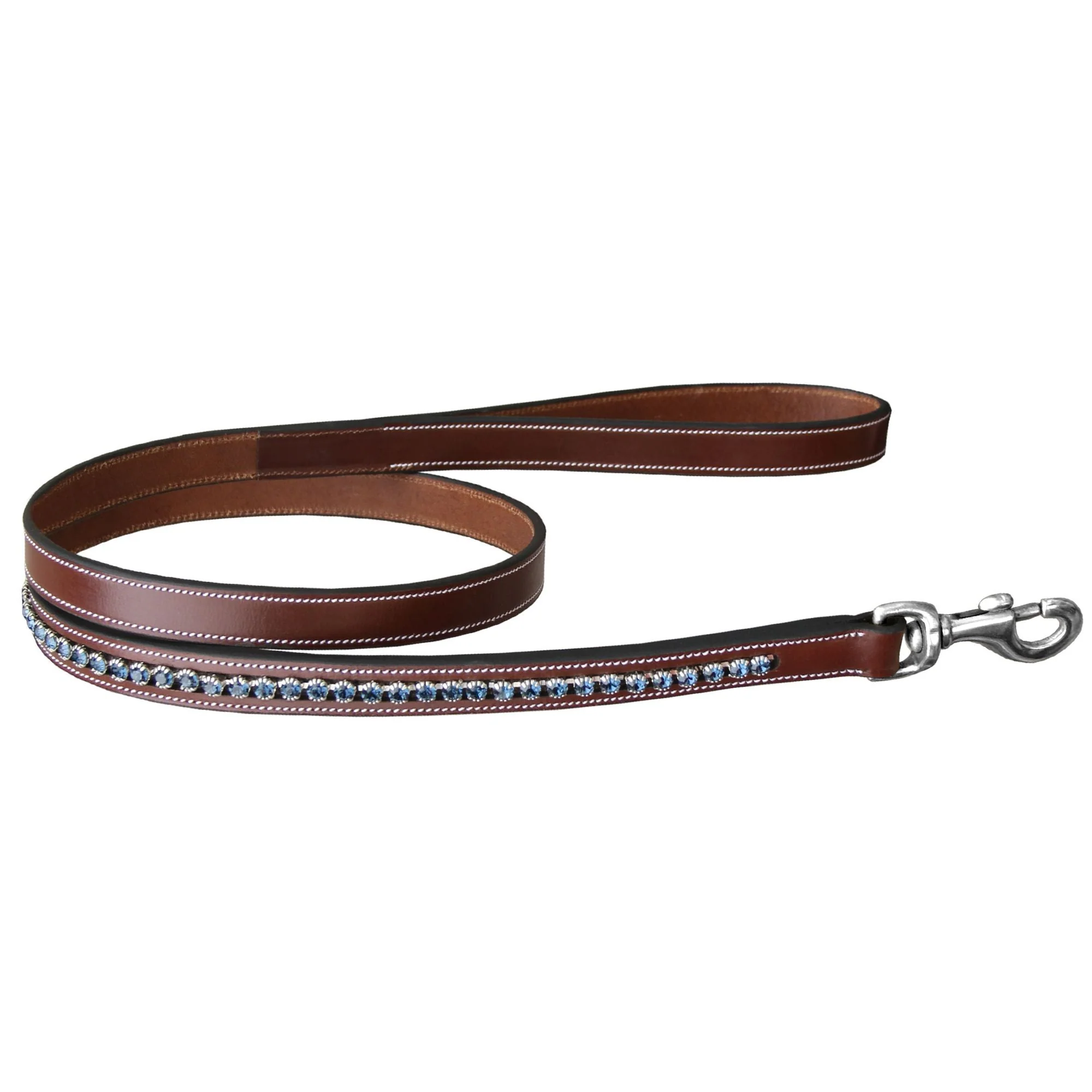 ExionPro Dark Blue Bling Dog Leash - Image 4