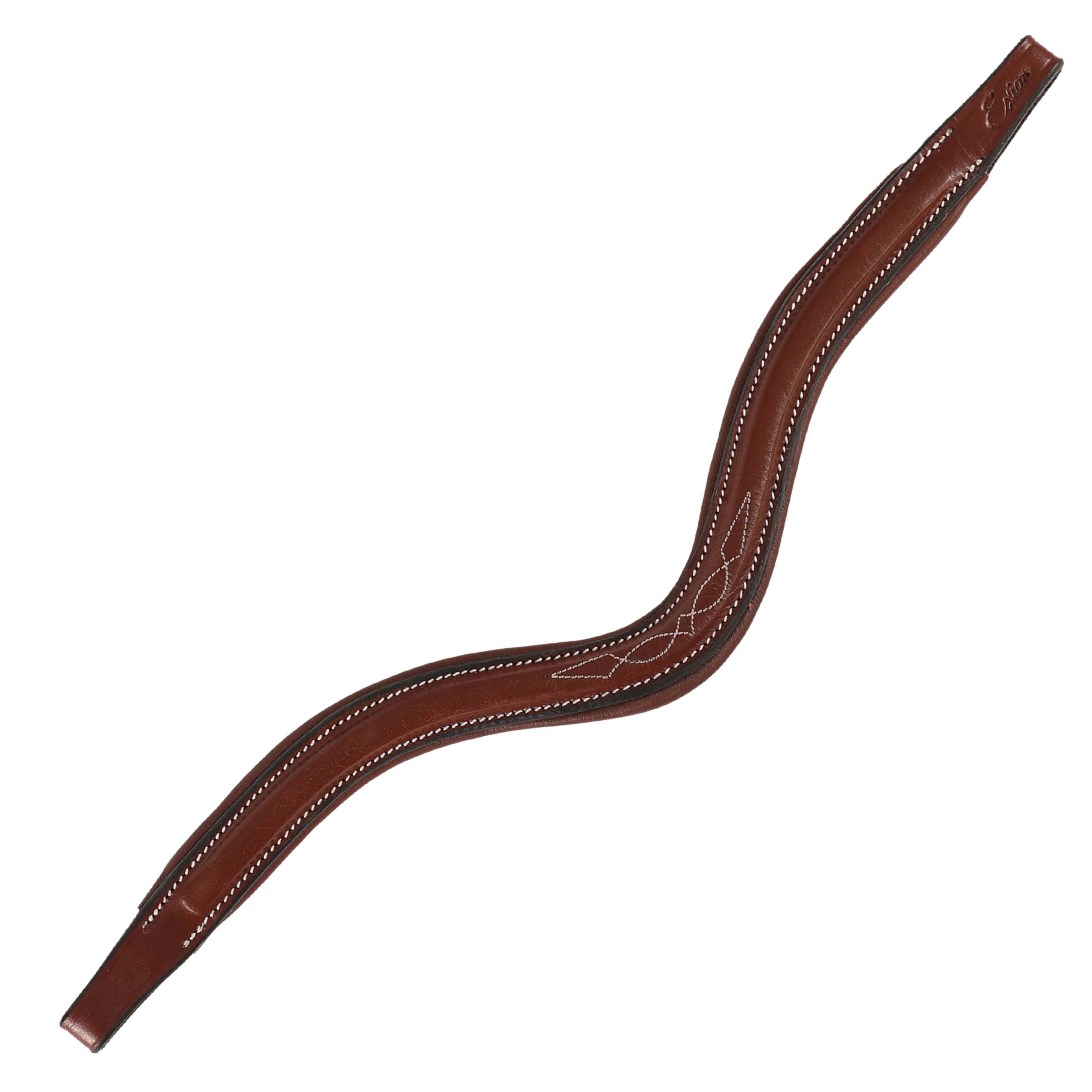 ExionPro Fancy Stitched Square Raised Padded Browband - Image 3