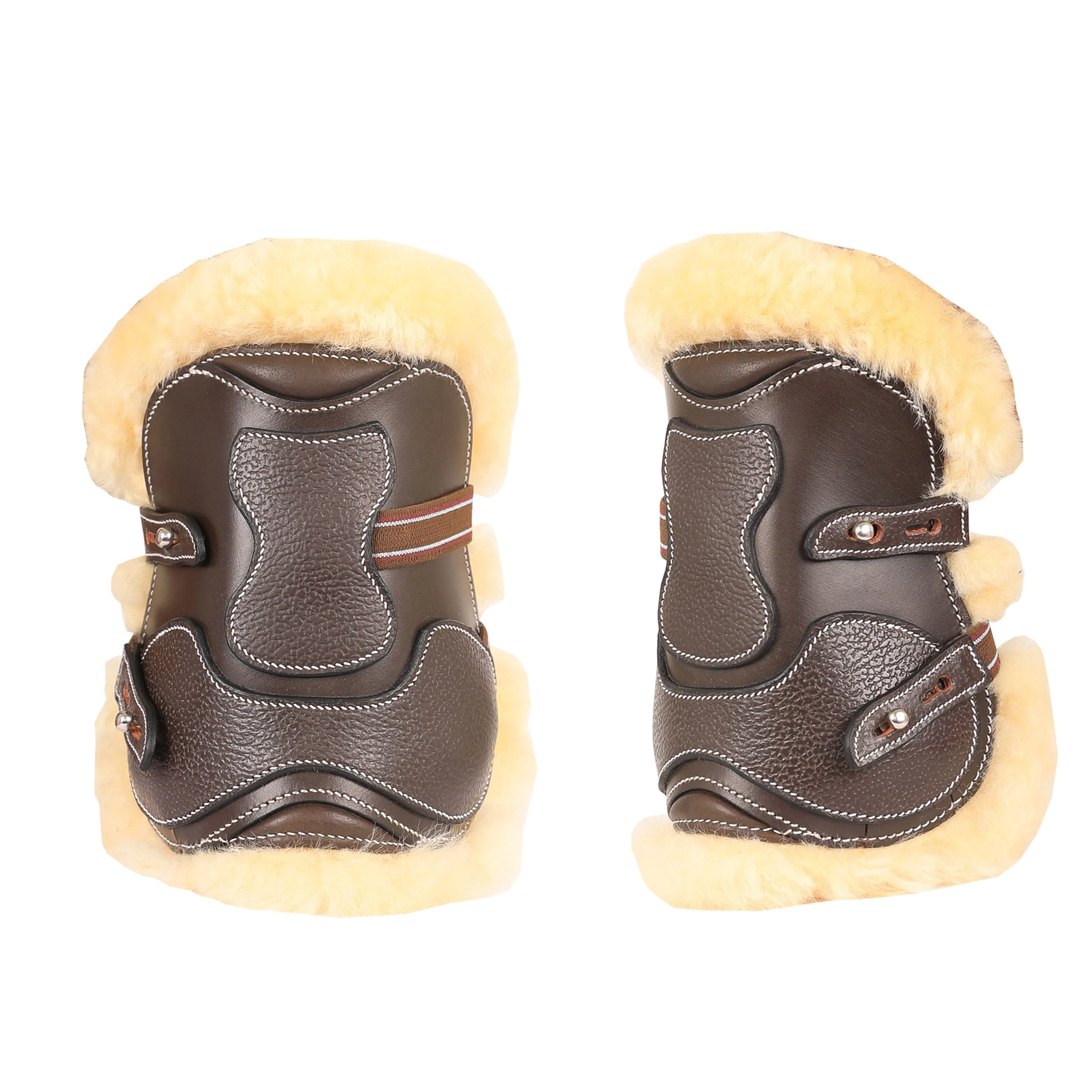 ExionPro Leather Horse Tendon Show Jump Boots - 401 - Image 6