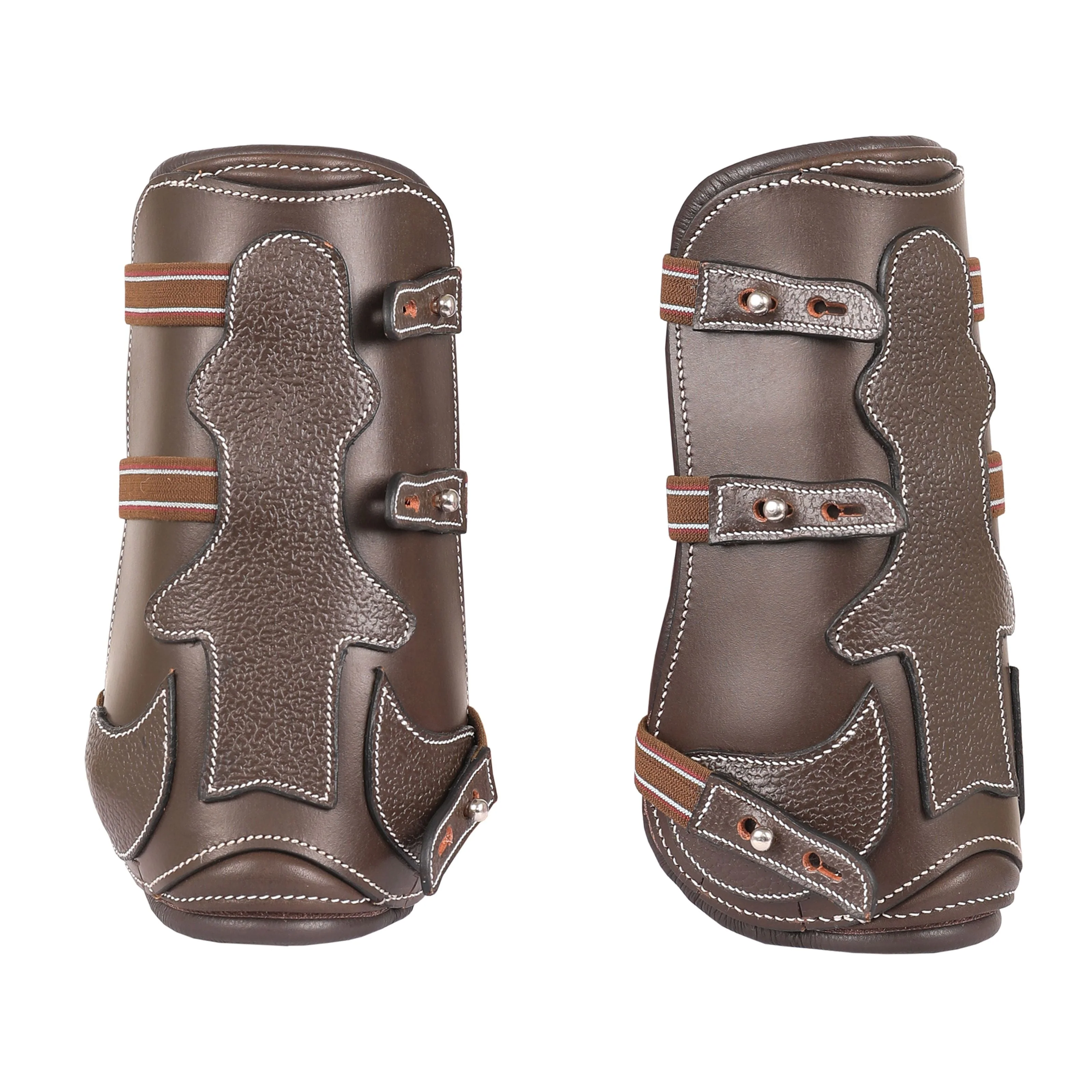 ExionPro Leather Horse Tendon Show Jump Boots - 403 - Image 3