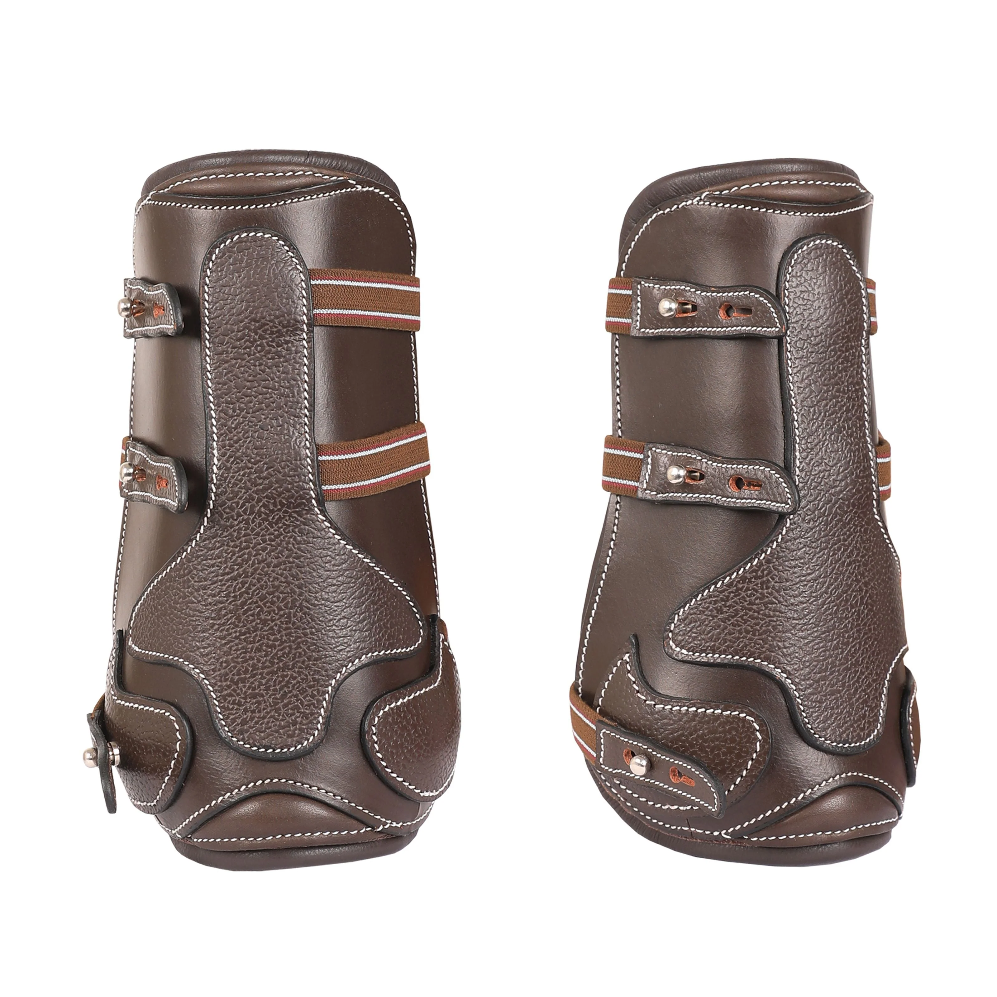 ExionPro Leather Horse Tendon Show Jump Boots - 404 - Image 3