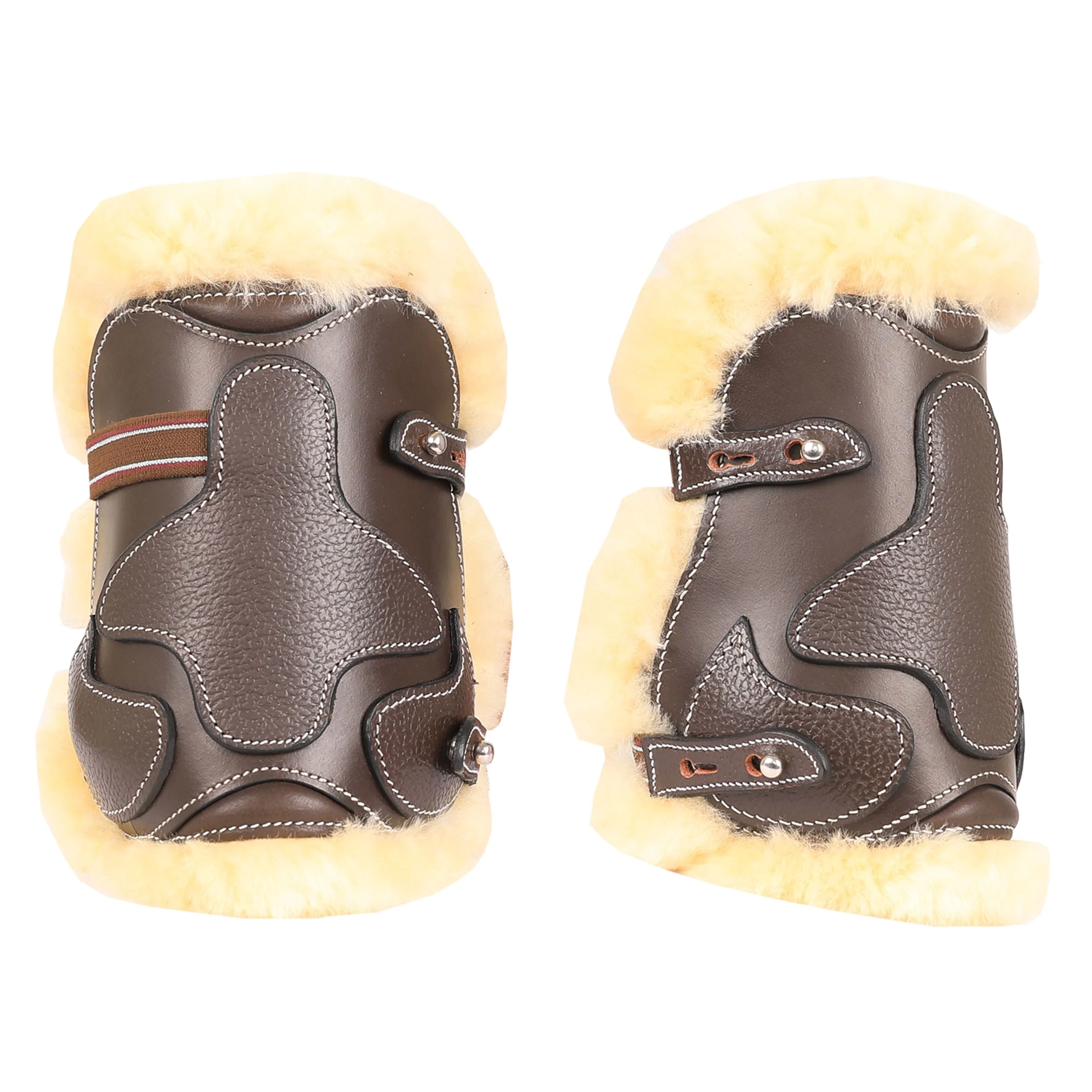 ExionPro Leather Horse Tendon Show Jump Boots - 404 - Image 6