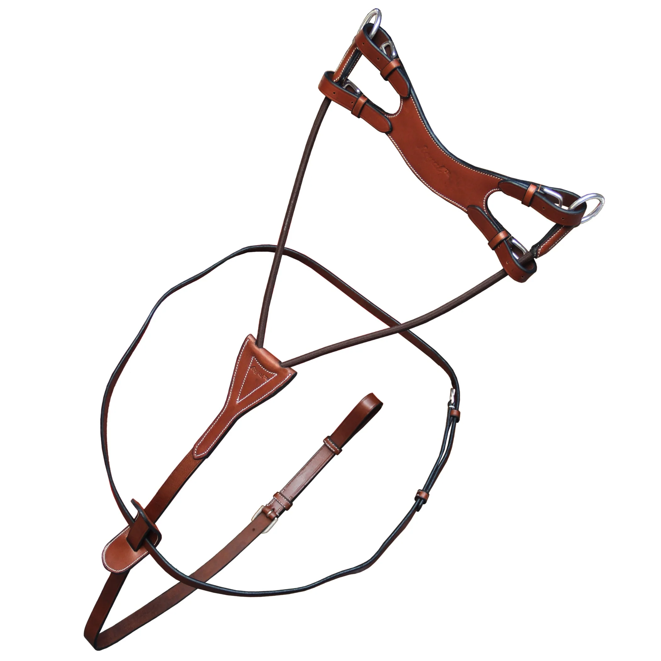 ExionPro Running Martingale with Round Elastic Fork - Image 3