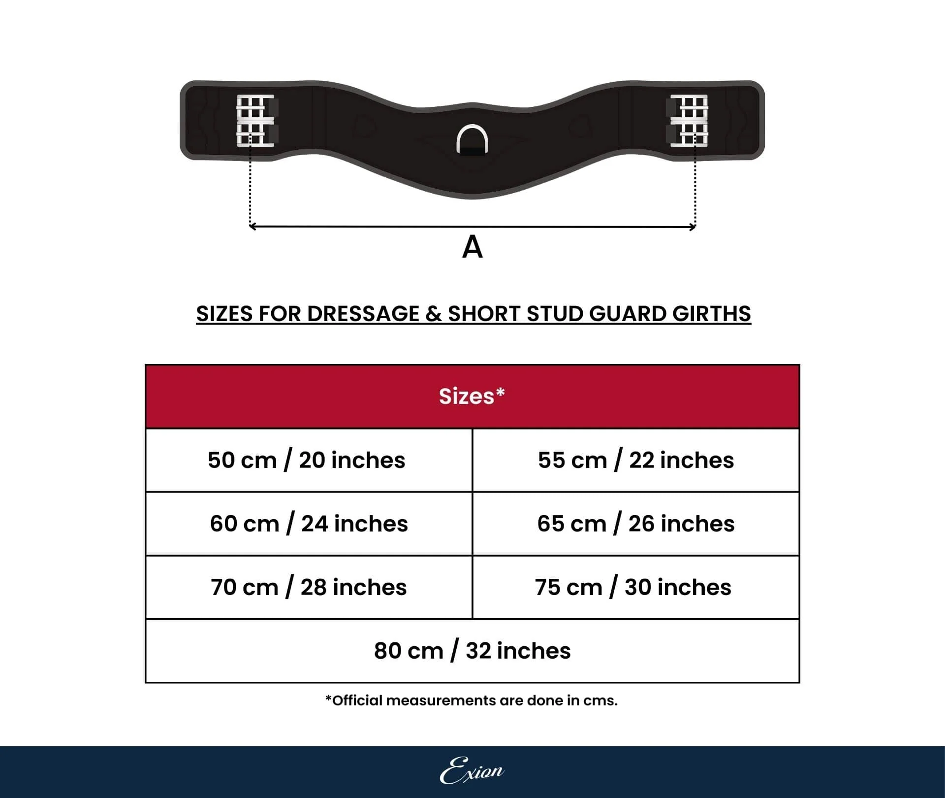 ExionPro Star Dressage Girth - Image 5