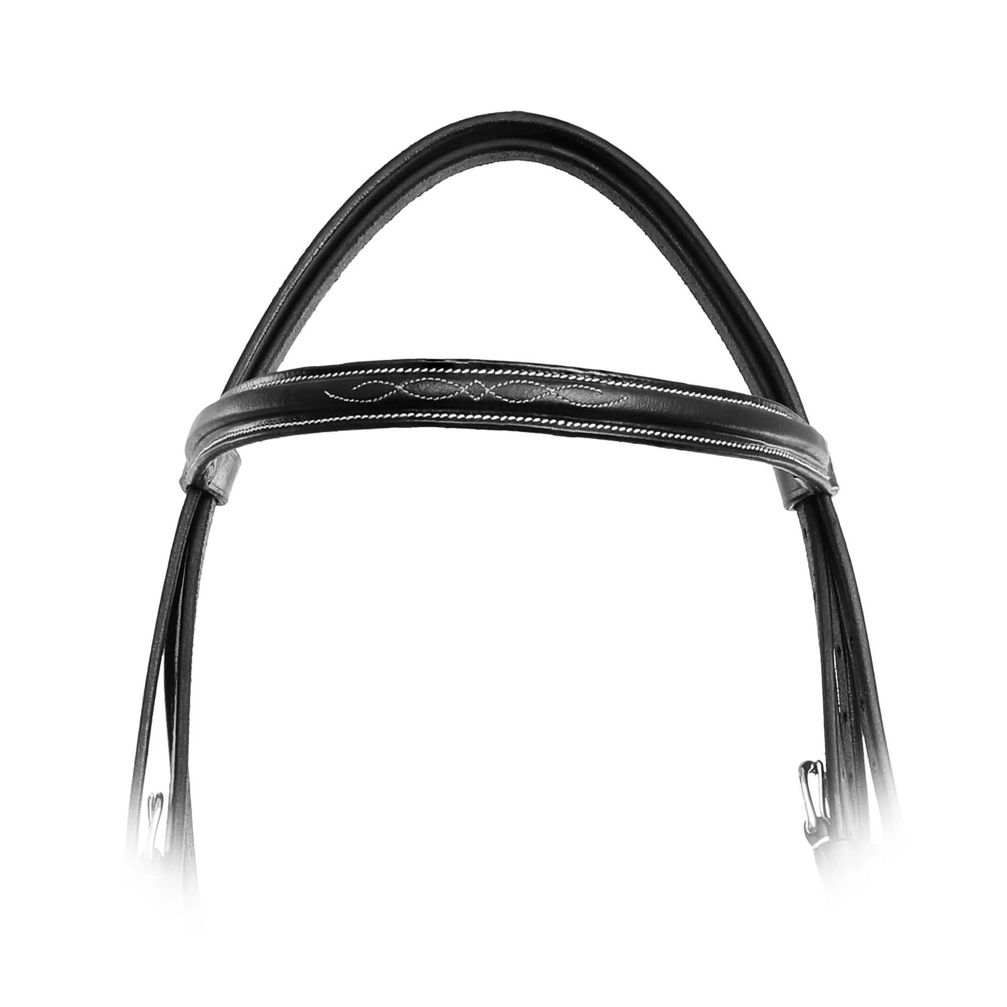 ExionPro Traditional Figure 8 Bridle With Laced Reins - Image 7