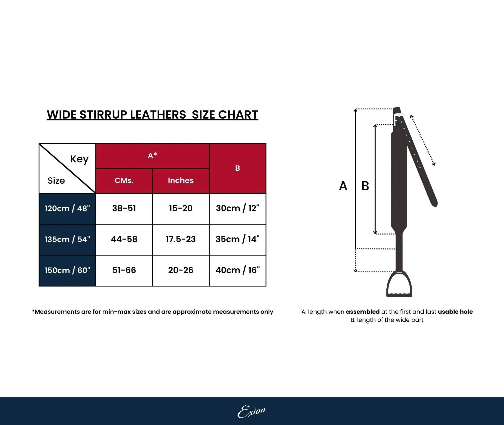 ExionPro Wide Stirrup Leathers - Image 12