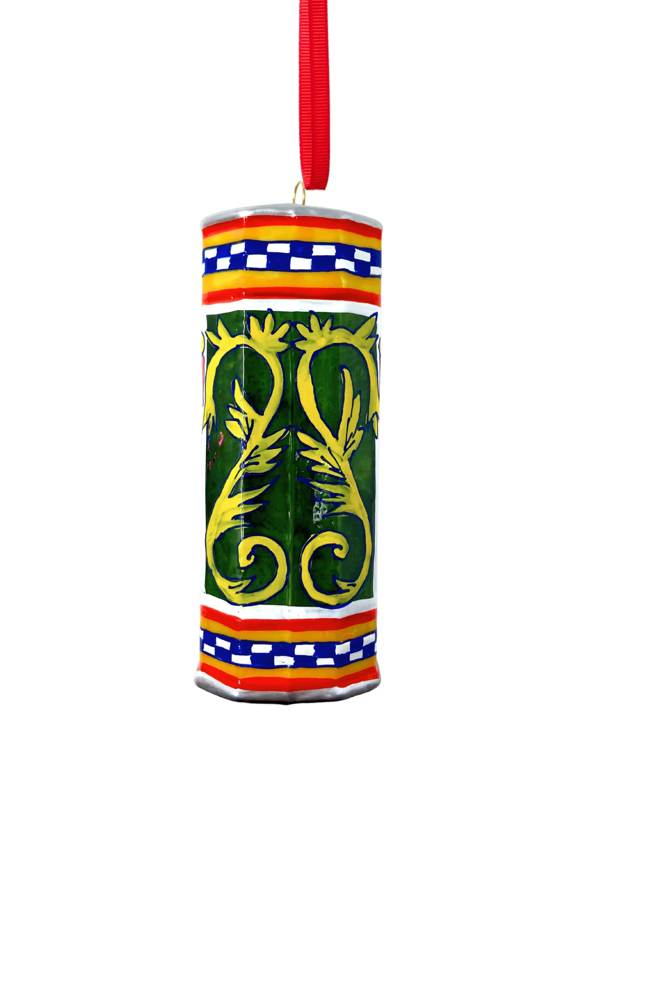 Extra Virgin Olive Oil Polish Glass Ornament - Image 2
