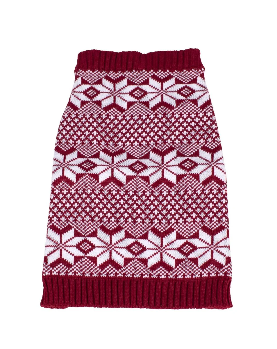 Fair Isle Knitted Dog Sweater - Image 8