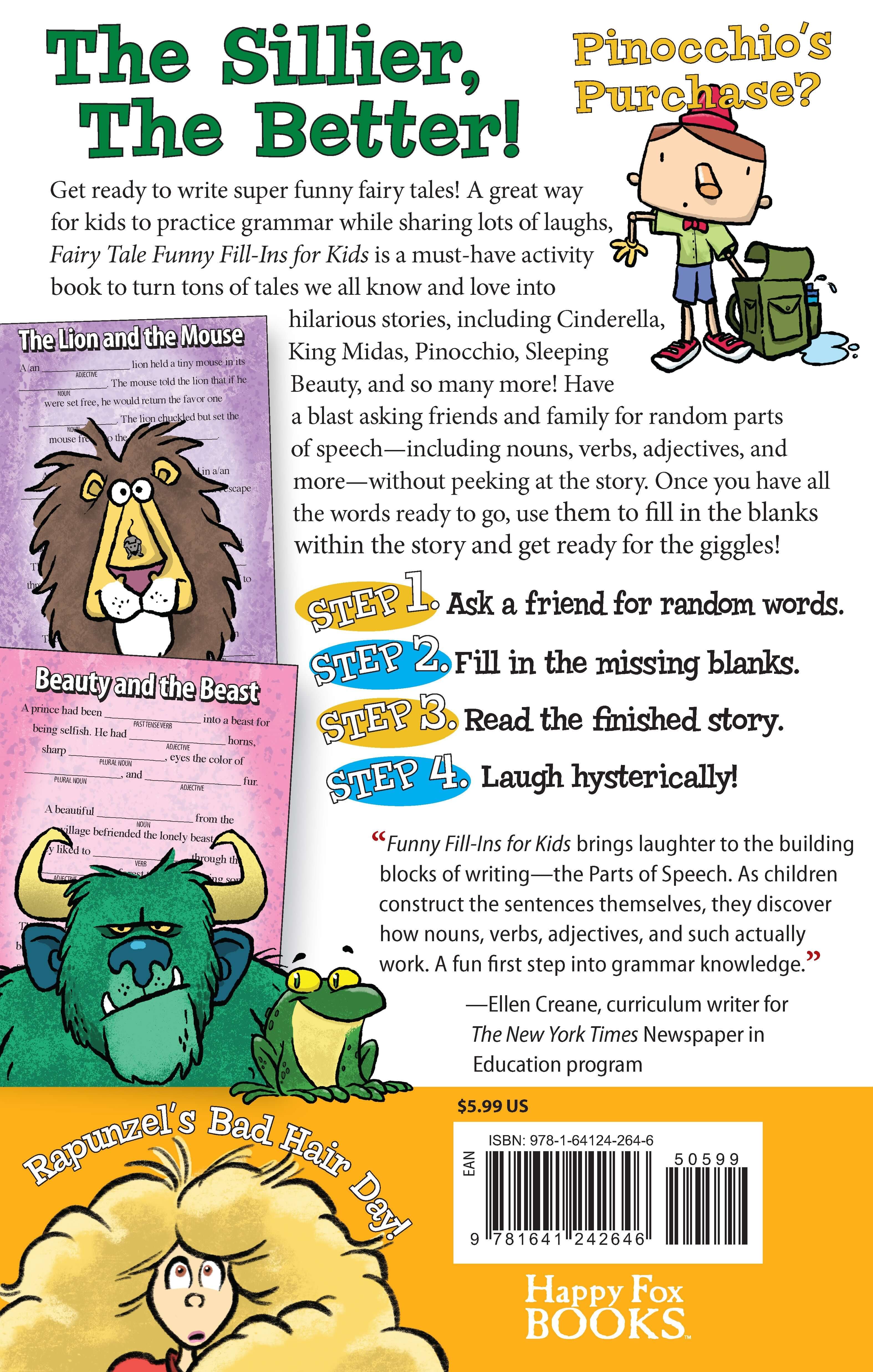 Fairy Tale Funny Fill-Ins for Kids - Image 7