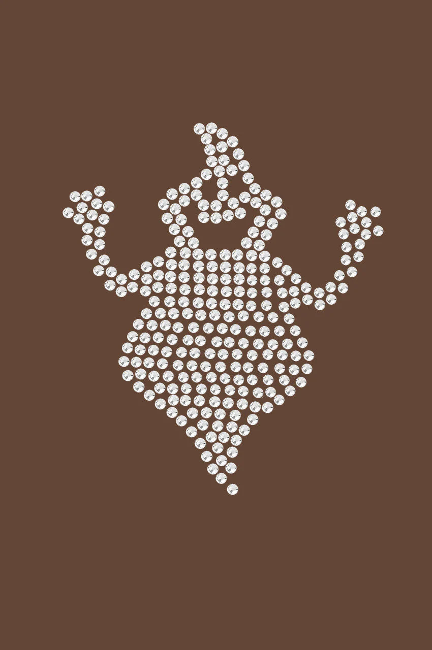 Fat Rhinestone Ghost Bandanna - Image 5