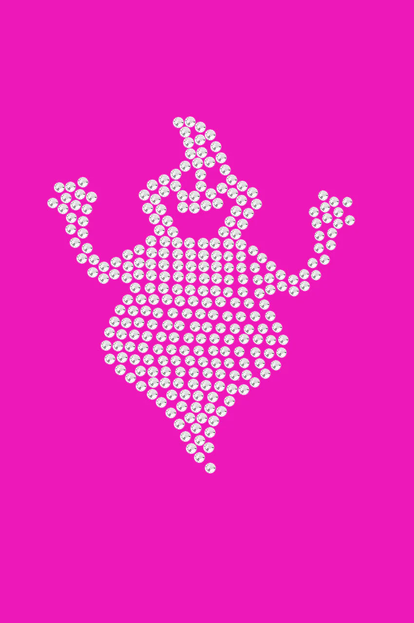 Fat Rhinestone Ghost Bandanna - Image 6