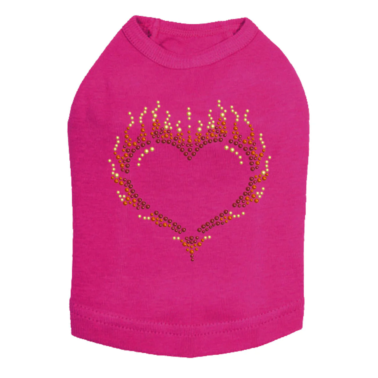 Flame Heart - Dog Tank - Image 10