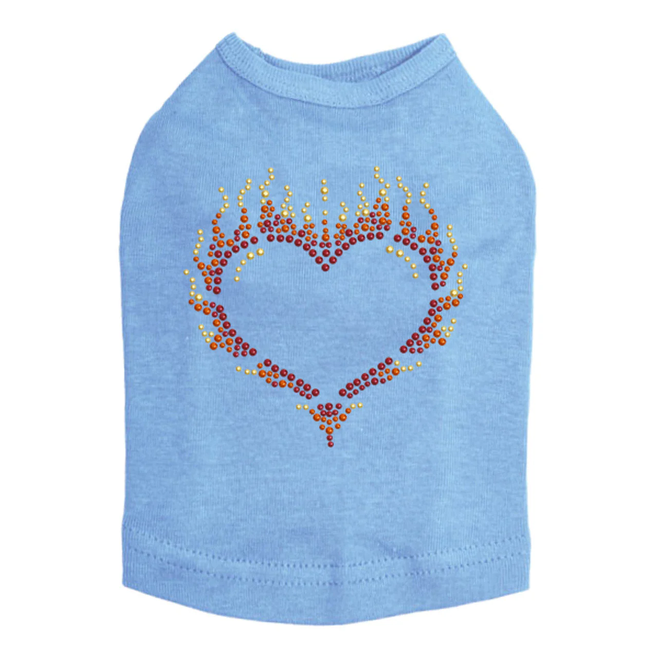 Flame Heart - Dog Tank - Image 11