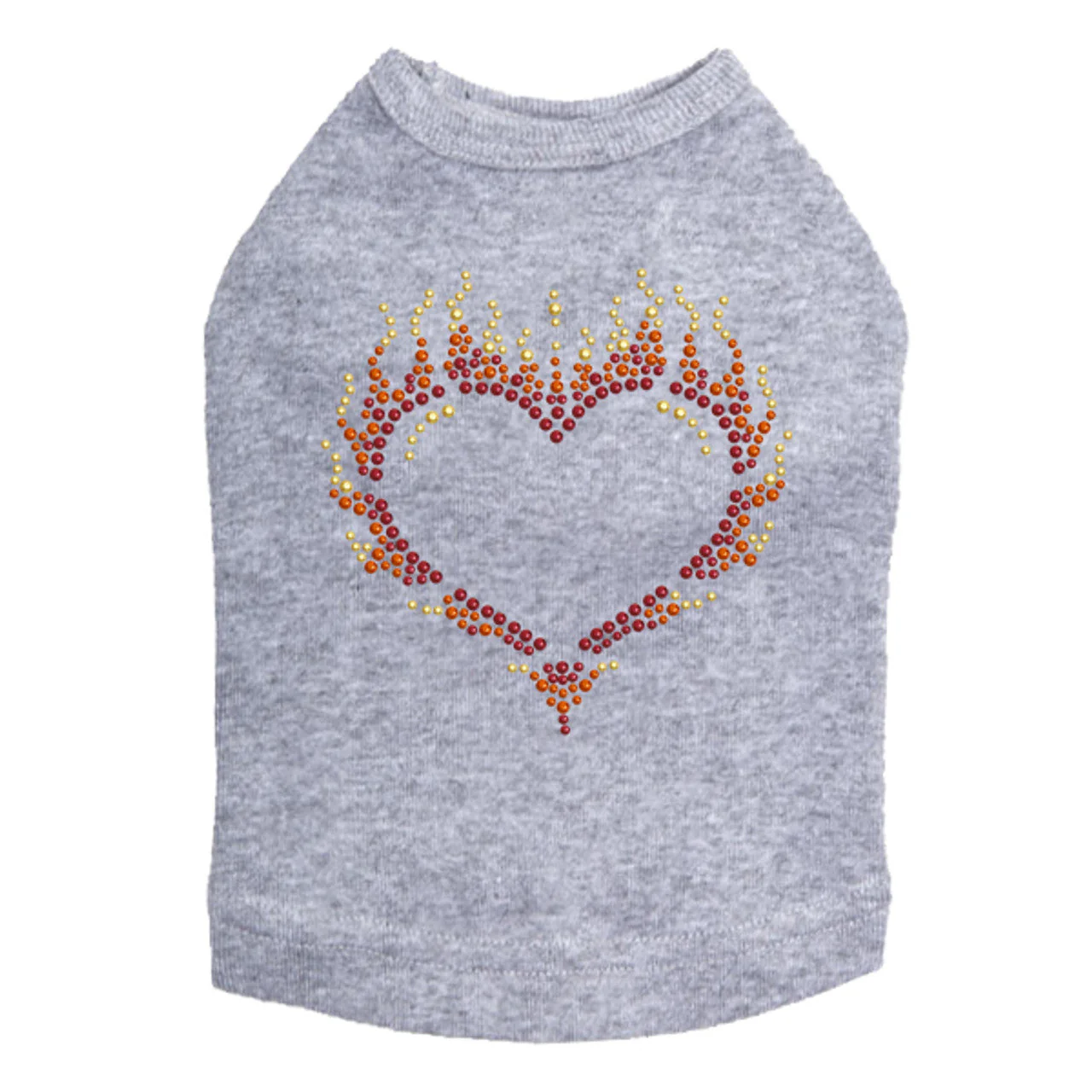 Flame Heart - Dog Tank - Image 12
