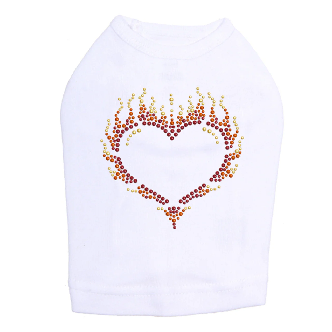 Flame Heart - Dog Tank - Image 8