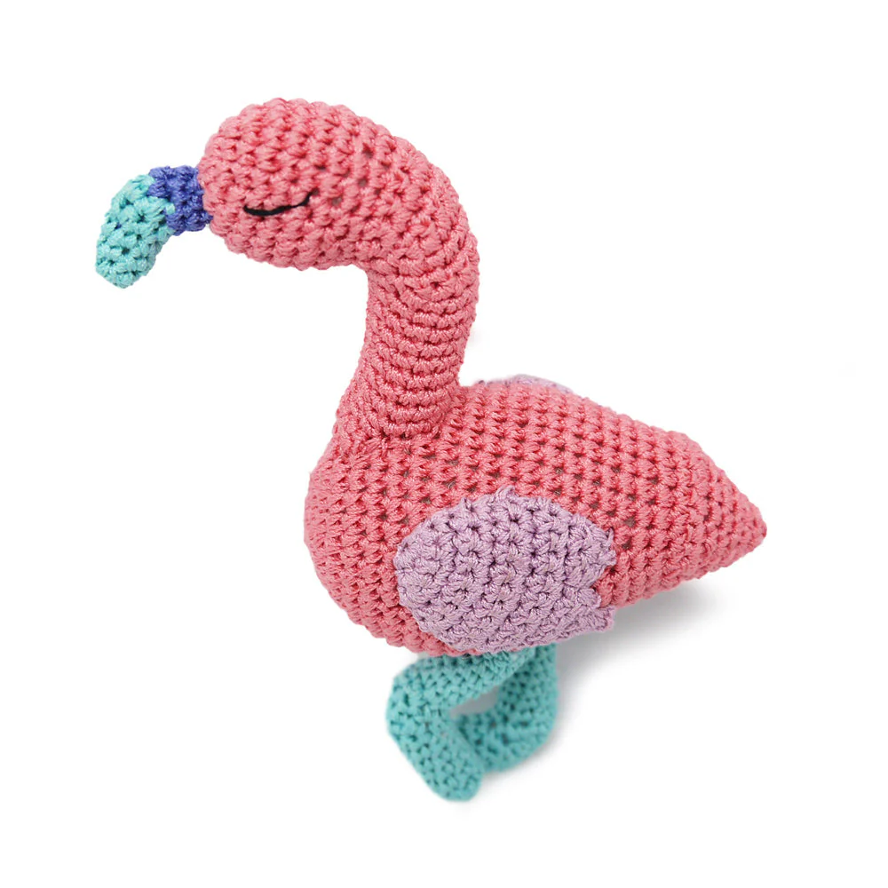 Flamingo Crochet Toy - Image 3