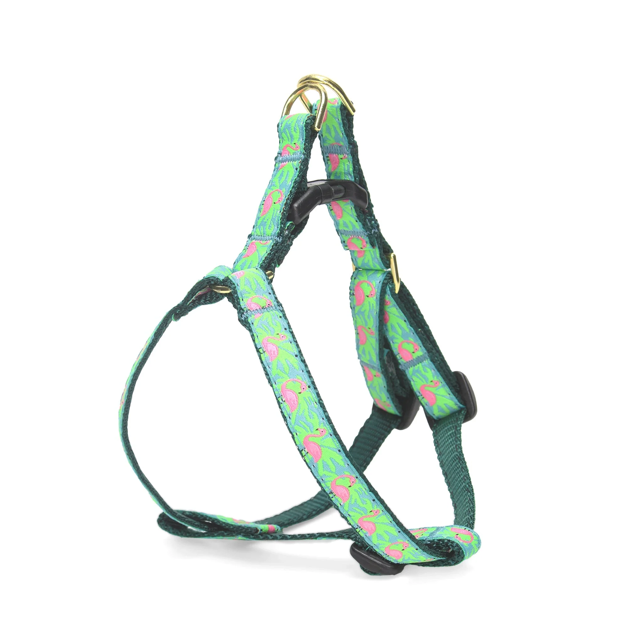 Up Country Flamingo Dog Adjustable Dog Harness