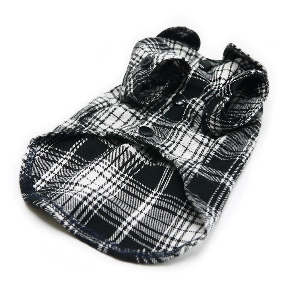 Flannel Button Down Black 2 - Image 6