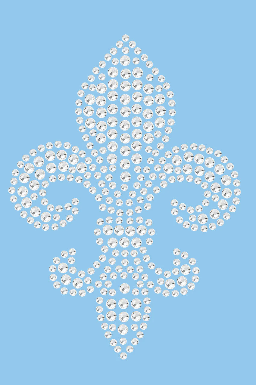 Fleur de Lis (Rhinestone) - Bandanna - Image 5