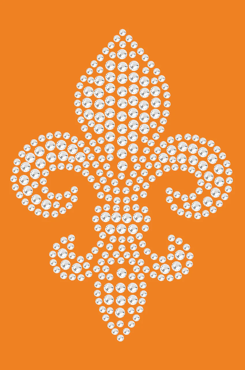 Fleur de Lis (Rhinestone) - Bandanna - Image 6