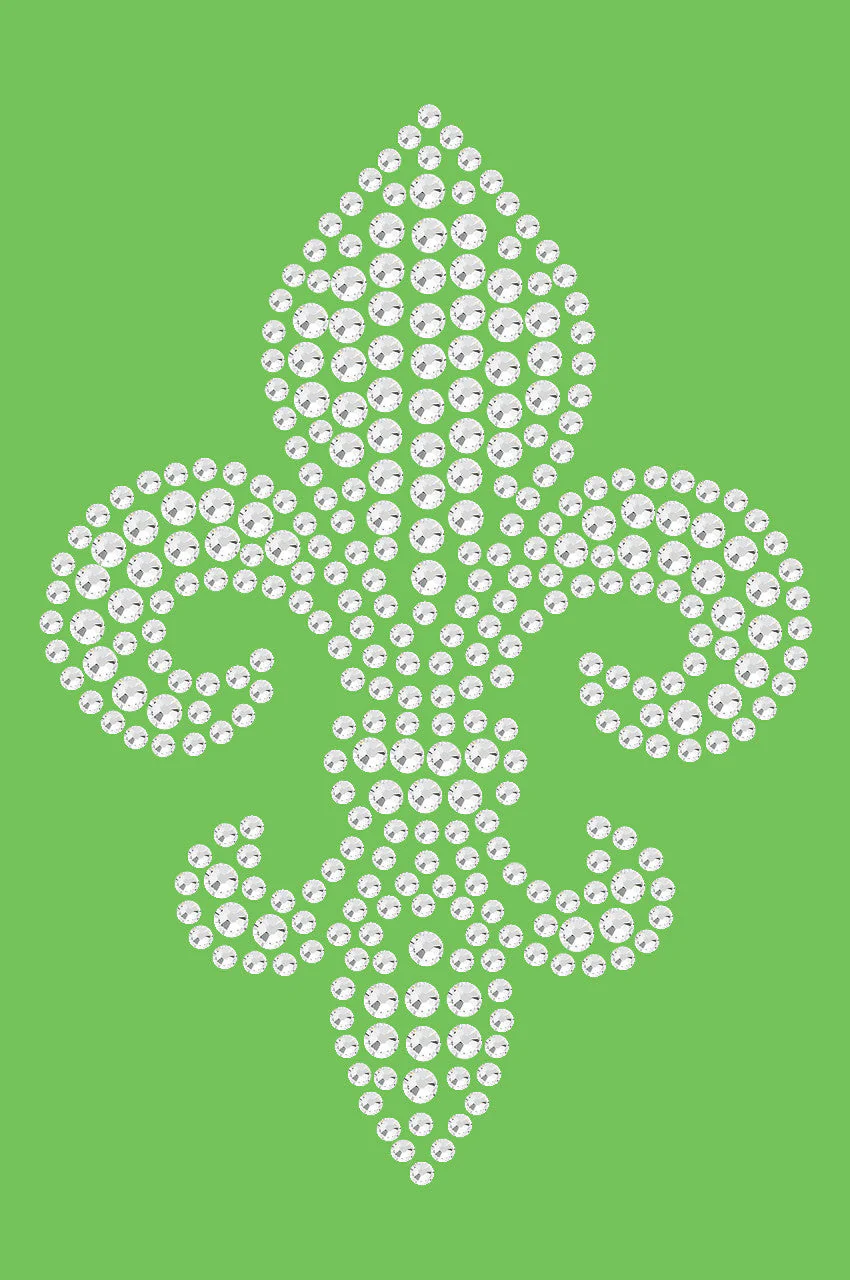 Fleur de Lis (Rhinestone) - Bandanna - Image 8