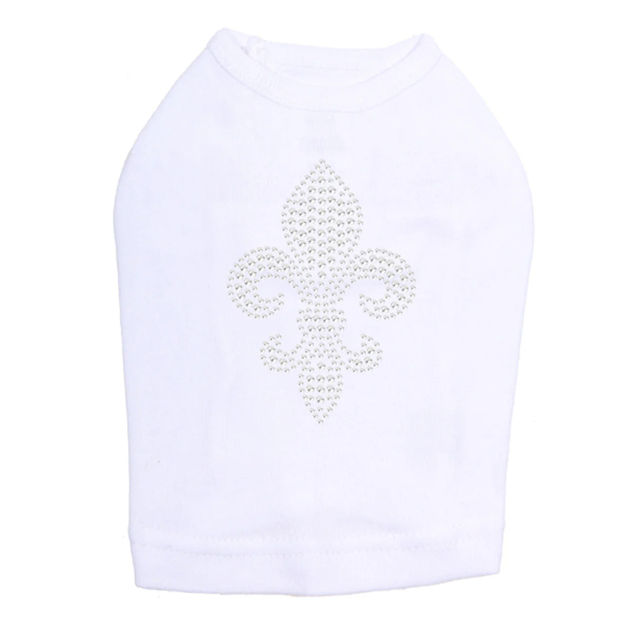 Fleur de Lis (Rhinestone) - Dog Tank - Image 10