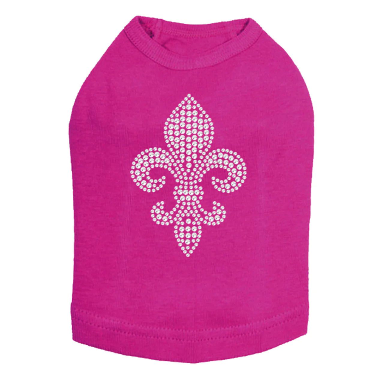 Fleur de Lis (Rhinestone) - Dog Tank - Image 13