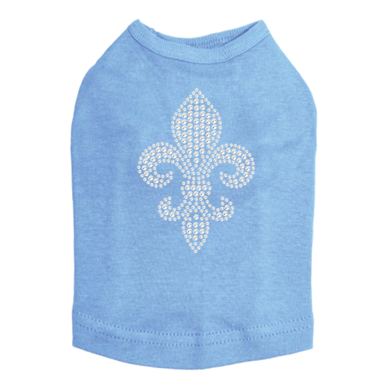 Fleur de Lis (Rhinestone) - Dog Tank - Image 2