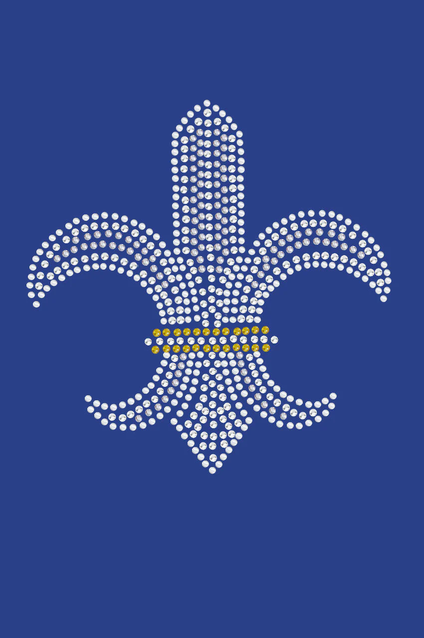 Fleur de Lis (Rhinestones & Nailheads) - Bandanna - Image 10