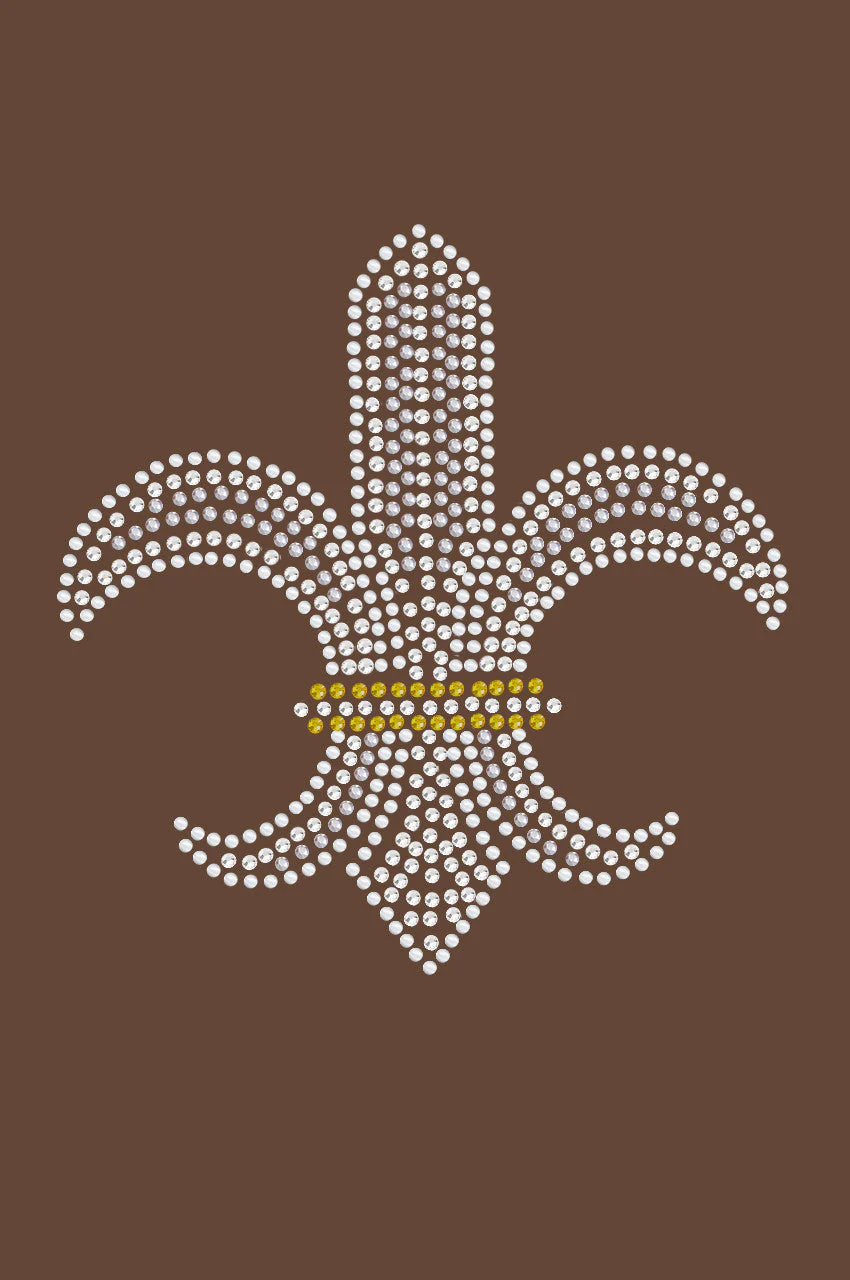 Fleur de Lis (Rhinestones & Nailheads) - Bandanna - Image 12