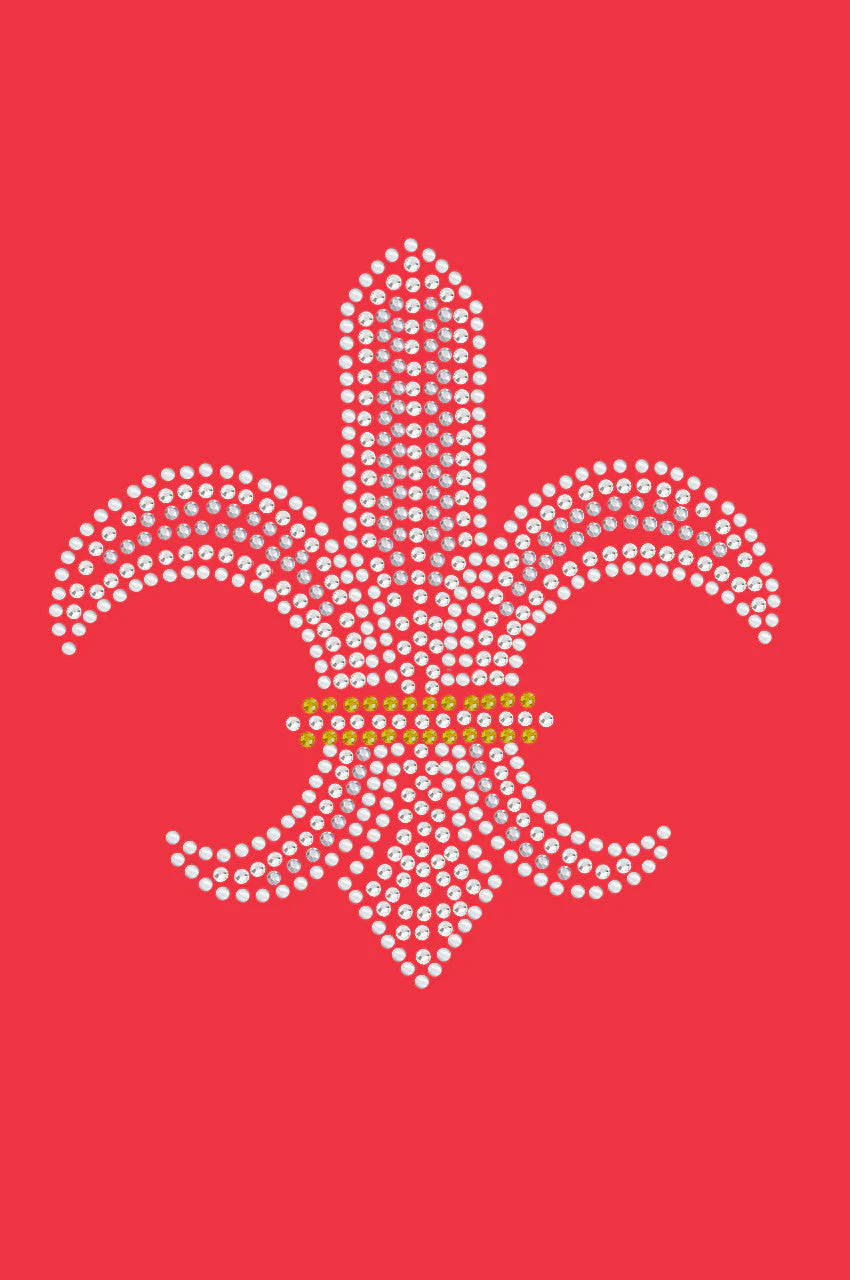 Fleur de Lis (Rhinestones & Nailheads) - Bandanna - Image 14