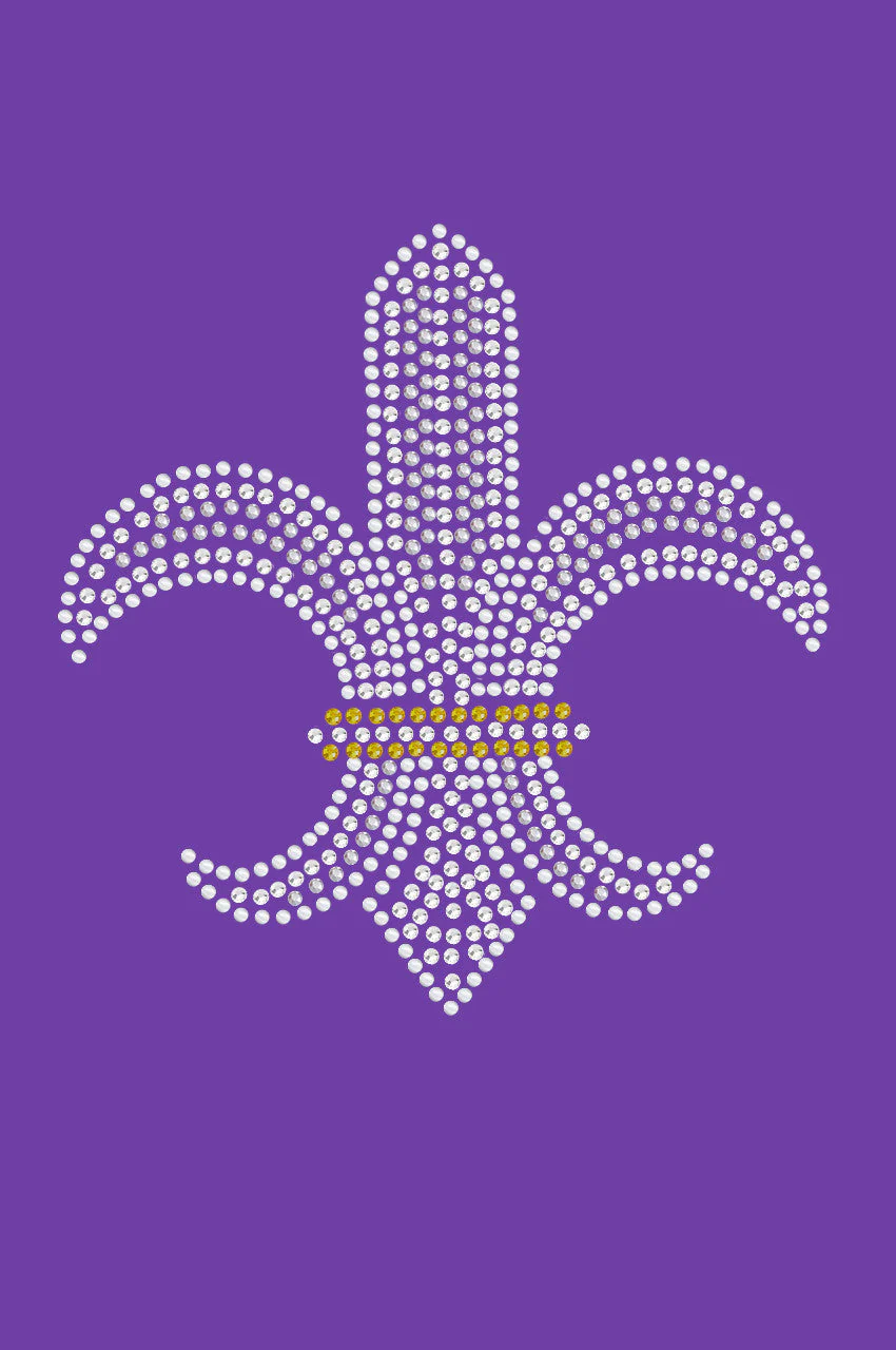 Fleur de Lis (Rhinestones & Nailheads) - Bandanna - Image 8